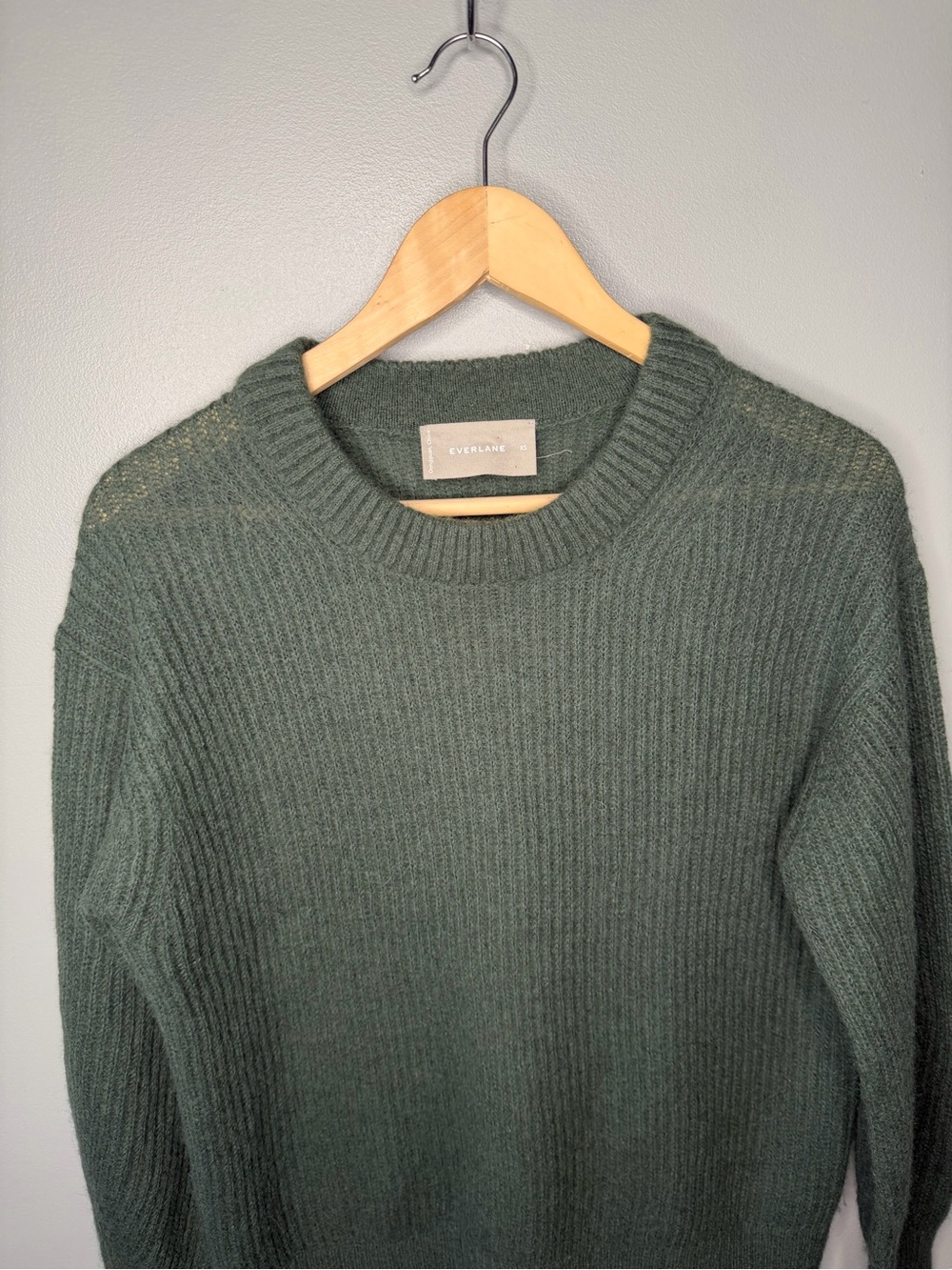 Everlane Cocoon Crewneck Alpaca Blend - Picture 4 of 10